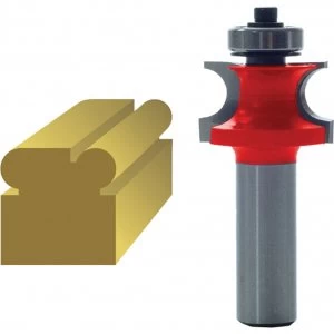 Faithfull Corner bead 3.2mm Radius Router Cutter 22mm 3.2mm 1/4"