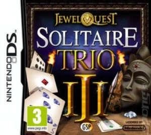 Jewel Quest Solitaire Trio Nintendo DS Game