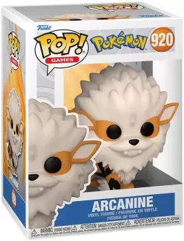 Pokemon Arcanine vinyl figurine no. 920 Funko Pop! multicolor