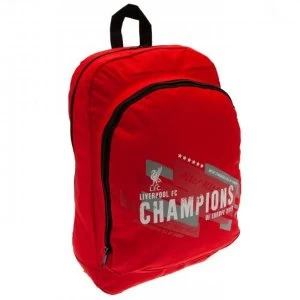 Liverpool FC Champions of Europe Backpack