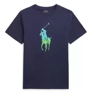 Polo Ralph Lauren Polo Ralph Lauren Bold Logo T-Shirt Junior Boys - Blue