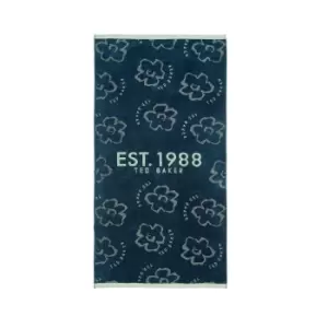 Ted Baker 1988 Beach Towel, Navy