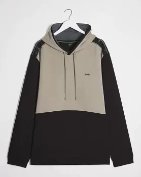 BOSS Black Colourblock Hoodie