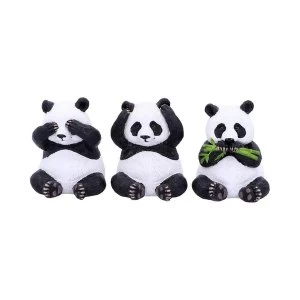 Three Wise Pandas (Set of 3) Figure