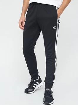 adidas Originals Superstar Track Pants - Black/White, Size L, Men