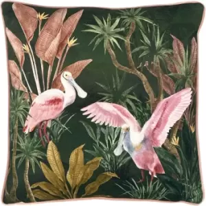 Paoletti - Platalea Botanical Cushion Green - Green