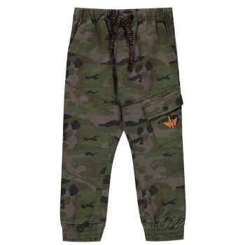 Firetrap Camo Cargo Trousers Junior Boys - CAMO AOP