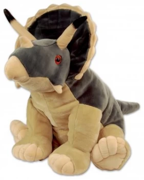 Wild Republic Natural History Museum Jumbo Triceratops Plush