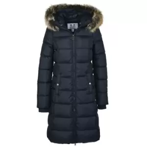 Barbour Womens Rosoman Quilted Jacket Dk Navy 12