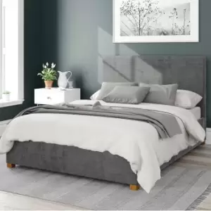 Garland Firenze Velour Ottoman Bed Charcoal