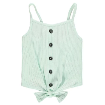 Firetrap Button Vest Top Junior Girls - Minty