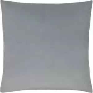 Sunningdale Velvet Square Cushion Platinum