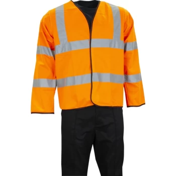 Hi-vis Lightweight Jackets, EN20471, Orange - L