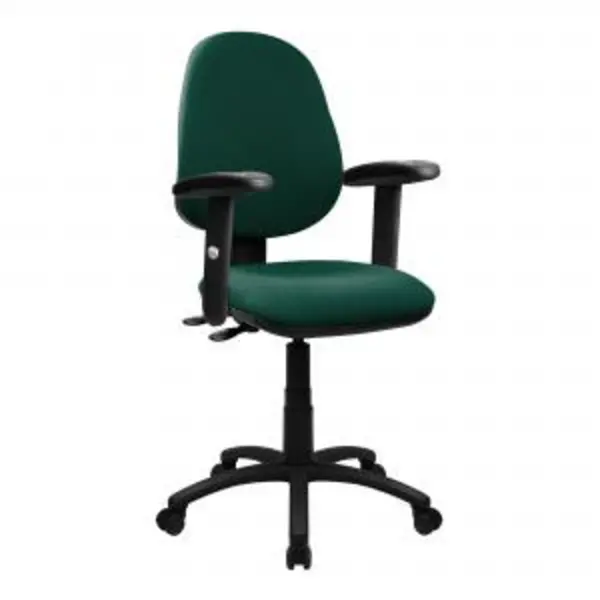 Java Medium Back Synchronous Operator Chair - Triple Lever with Fixed NTDSBCFP606GNA