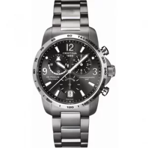 Mens Certina DS Podium GMT Titanium Chronograph Watch