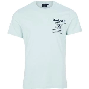 Barbour Mens Chanonry Tee Surfspray XXL