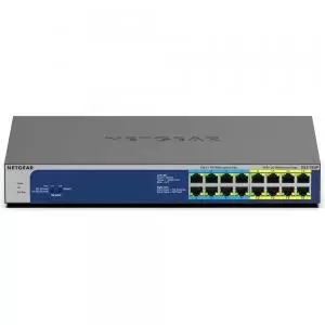 Netgear 16 Port Gigabit Ethernet U60 PoE Plus Unmanaged Network Switch