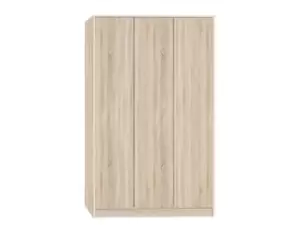 Seconique Malvern Sonoma Oak 3 Door Triple Wardrobe