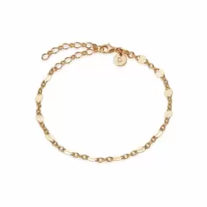 Daisy London 18ct Gold Plate Peachy Chain Bracelet 18ct Gold Plate