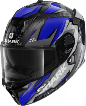 Shark Spartan GT Carbon Urikan Helmet, white-turquoise-blue, Size XS, white-turquoise-blue, Size XS