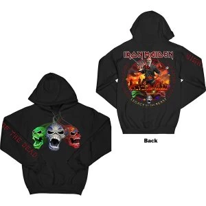 Iron Maiden - LOTB Live Album Unisex Medium Hoodie - Black