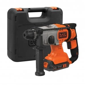 Black & Decker Power Connect SDS+ Hammer Drill 18V