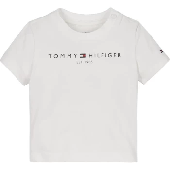 Tommy Hilfiger Essential T Shirt - White YBR