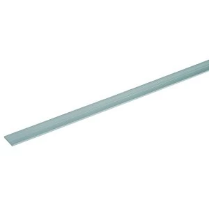 Wickes 23.5mm Multi Purpose Flat Bar - Aluminium 2.5m