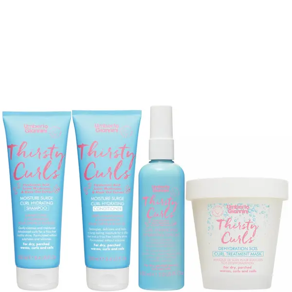 Umberto Giannini Thirsty Curls Hydration Bundle