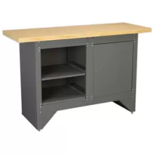 Sealey AP2010 Workbench with Cupboard Heavy-Duty