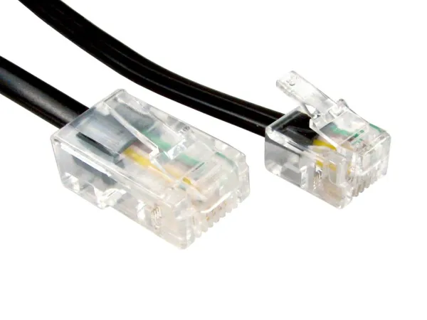 10m RJ45 - RJ11 Cable (Black)