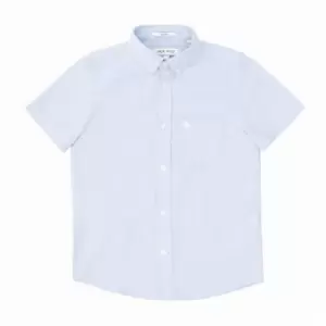 Jack Wills JW SS Oxford Shirt JB33 - Blue