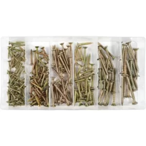 210 Piece Multi Purpose Wood Screws Kit