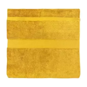 Paoletti Cleopatra Egyptian Combed Cotton Bath Towel Ochre