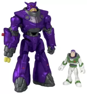 Disney Pixar Lightyear Imaginext Battle Blast Zurg with Buzz