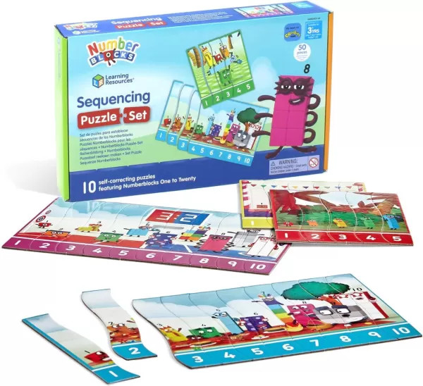 Numberblocks Sequencing Puzzle