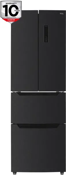 TCL Serie P RP320FBE0UK 320L American Style Fridge Freezer