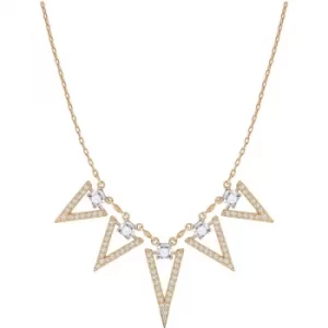 Ladies Swarovski Gold Plated Funk Necklace