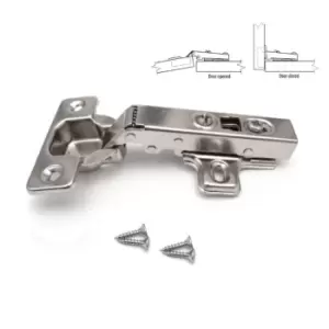 GTV Soft Close Kitchen Cabinet Door Hinge 35mm with Screws, Pack of 30