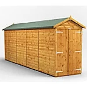 Power Garden Shed 184PAWDD Golden Brown 18x4