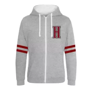 Harry Potter Unisex Adult Hogwarts Alumni Full Zip Hoodie (M) (Grey)