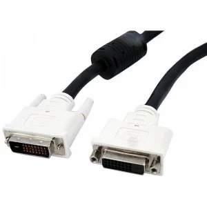 StarTech 2m DVI D Dual Link Monitor Extension Cable MF