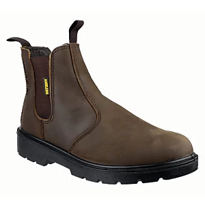 Amblers Safety FS128 Dealer Safety Boot - Brown Size 8