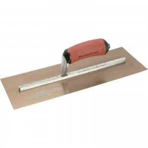 Marshalltown Gold Stainless Steel Pre Worn Plasterers Trowel 14 5