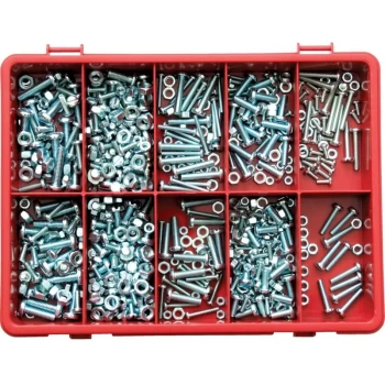 Machine Screws & Nuts Steel Metric Pan BZP Kit - Kennedy