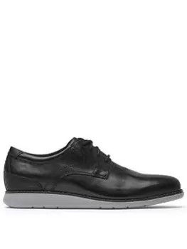 Rockport Tm Craft Plain Toe Casual Shoe - Black, Size 10, Men