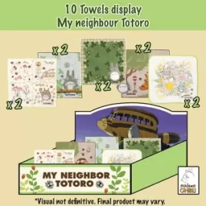 My Neighbor Totoro Mini Towels 25 x 25cm Display (10)