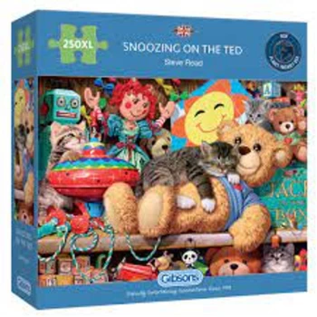 Snoozing on the Ted XXL Jigsaw Puzzle - 250 Pieces