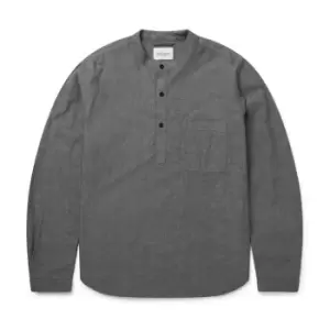 Albam Shirt Collarless Shirt - Grey