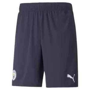 Puma Manchester City Third Shorts Adults - Blue